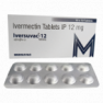 Ивермектин (Iverkast, Iversuvac, Ivermectin) для человека табл. 12мг  №10